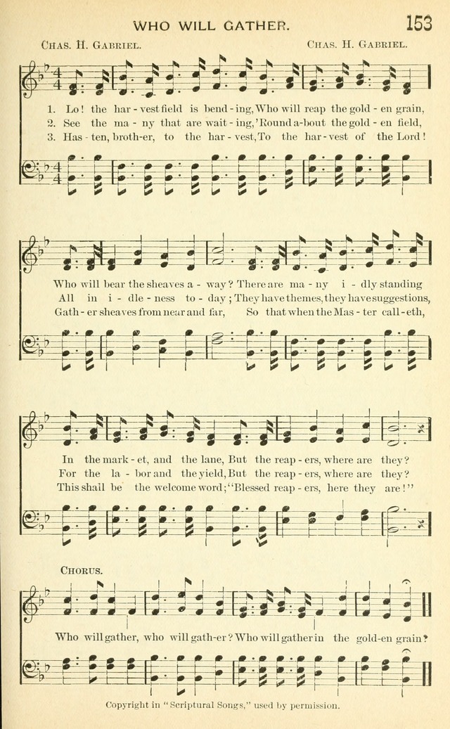 Rich in Blessing: a grand new collection for Sunday-schools, Christian endeavor, Epworth League, revival, camp and prayer meetings, choirs, and the home circle page 162