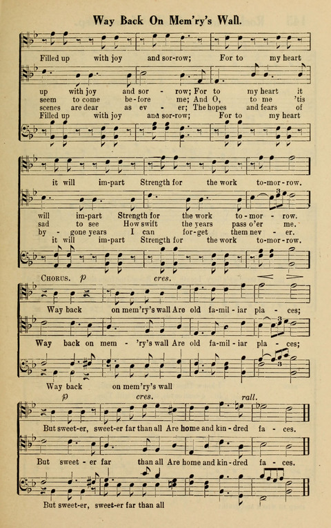 Rodeheaver Collection for Male Voices: One hundred and sixty Quartets and Choruses for men page 135