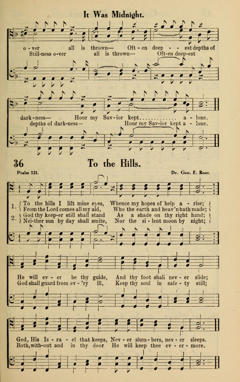 Rodeheaver Collection for Male Voices: One hundred and sixty Quartets and Choruses for men page 35