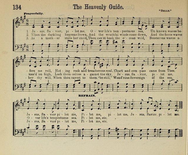 Royal Gems: a new and choice collection of Sunday school songs page 134