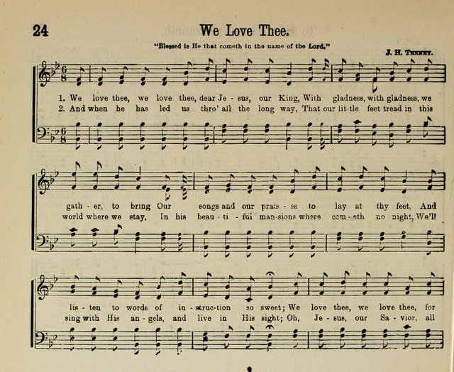 Royal Gems: a new and choice collection of Sunday school songs page 24