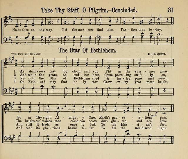Royal Gems: a new and choice collection of Sunday school songs page 31