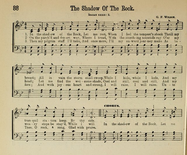 Royal Gems: a new and choice collection of Sunday school songs page 88