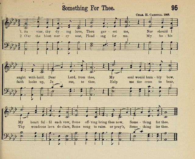 Royal Gems: a new and choice collection of Sunday school songs page 95