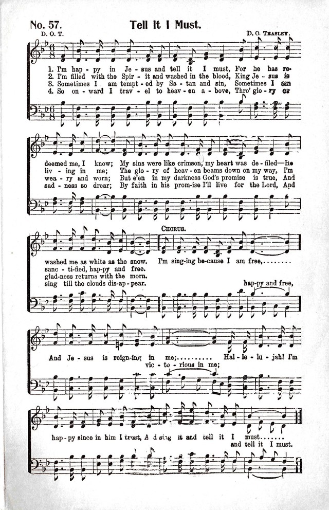 Reformation Glory: a new and inspiring collection of gospel hymns for evangelistic services page 57