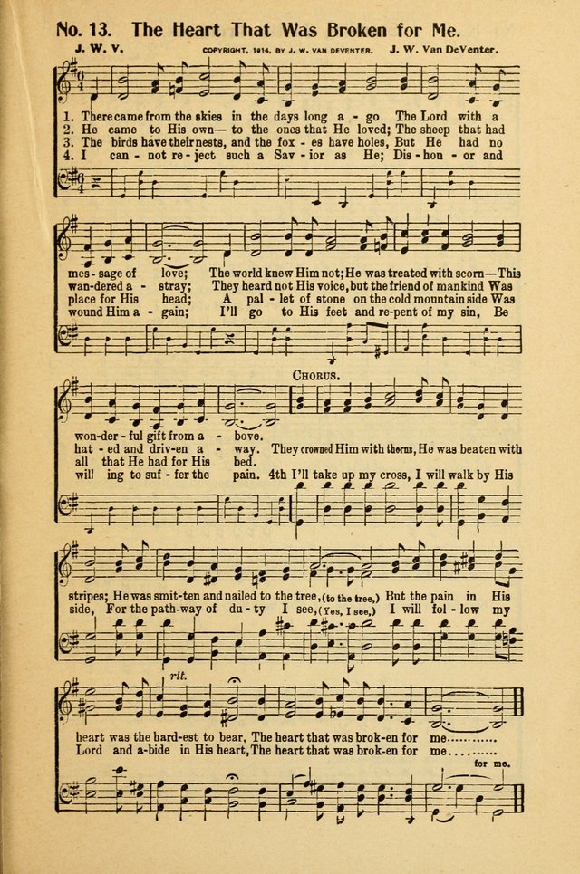 Revival Gems (with supplement Pearls of Song) page 13