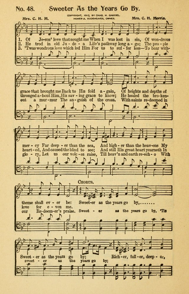 Revival Gems (with supplement Pearls of Song) page 48