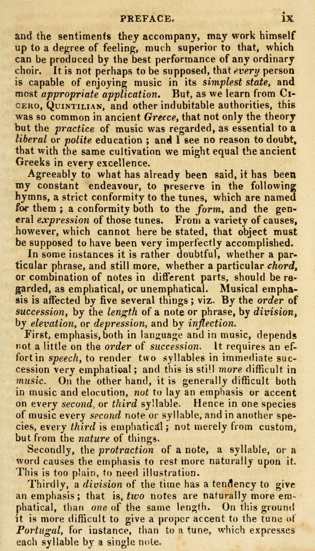 Regular Hymns: on a great variety of evangelical subjects and important occasions: with musical directions, for all the varieties of appropriate expression page 9