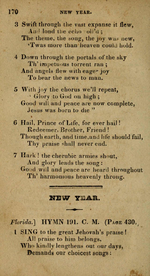 The Reformed Methodist Pocket Hymnal: Revised: collected from various authors. Designed for the worship of God in all Christian churches. page 170