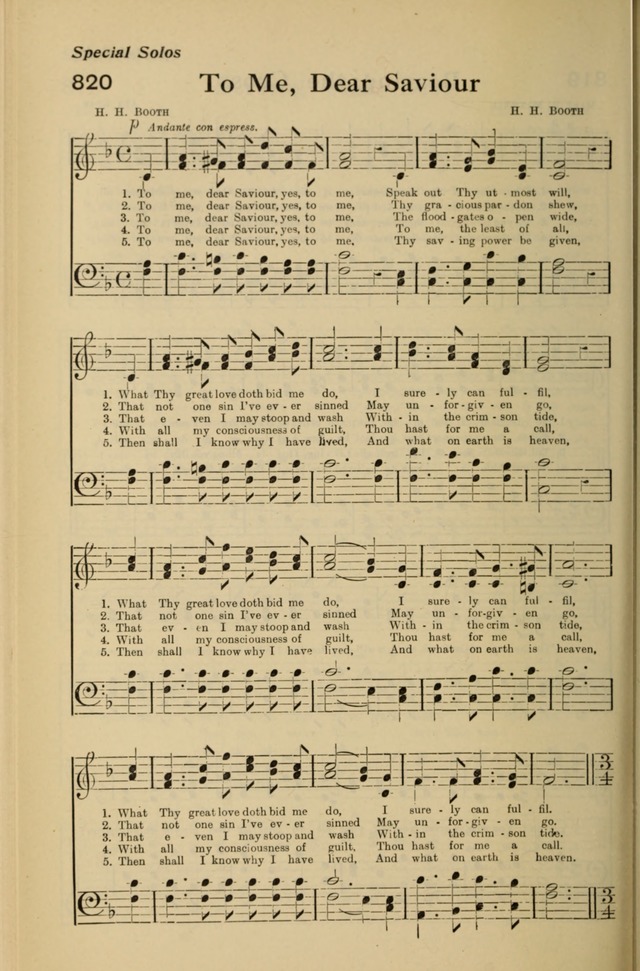 Redemption Songs: a choice collection of 1000 hymns and choruses for evangelistic meetings, solo singers, choirs and the home page 1000