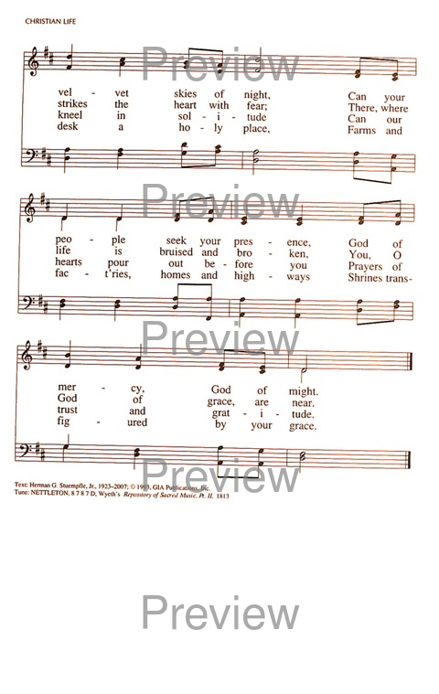 RitualSong: a hymnal and service book for Roman Catholics page 1081