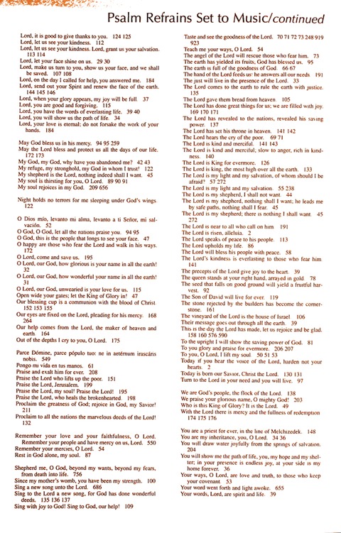 RitualSong: a hymnal and service book for Roman Catholics page 1391