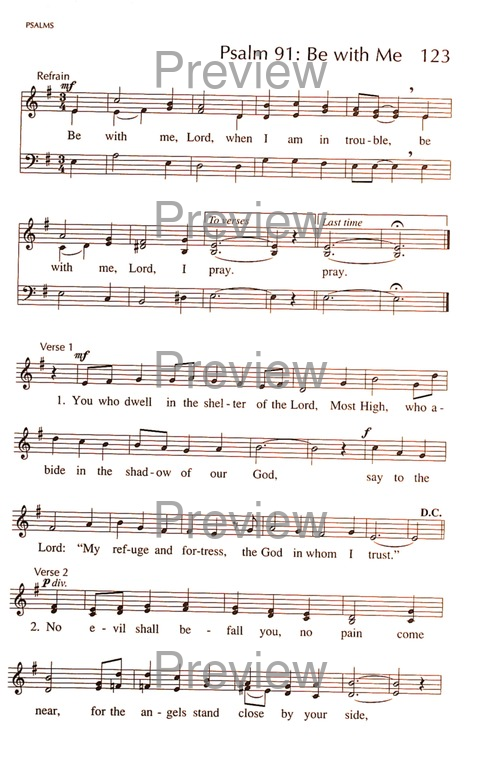 RitualSong: a hymnal and service book for Roman Catholics page 195