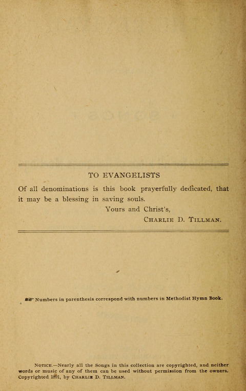 The Revival: suitable for all kinds of religious meetings page v