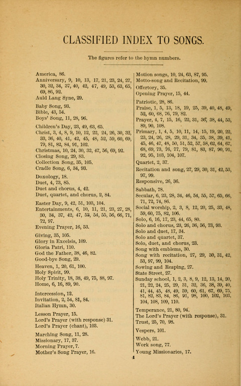 Recitations Song and Story: for Sunday and day schools, primary and intermediate Departments page 4