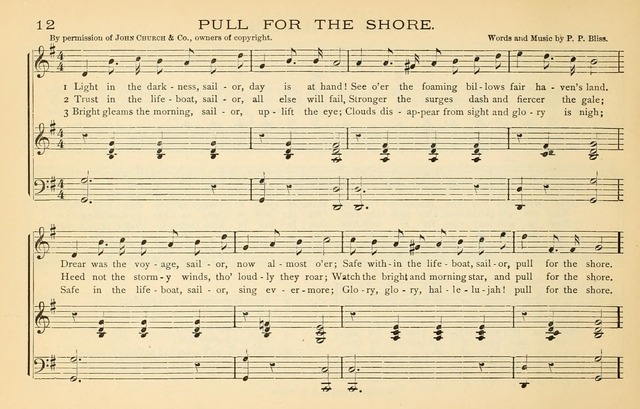 Song Anchor: a Choice Collection of Favorites for Sabbath School and Praise Service page 12