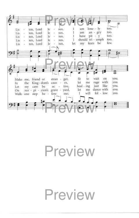 Sing a New Creation: a supplement to Common Praise (1998) page 189