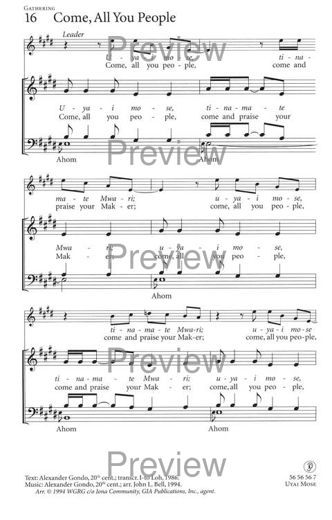 Sing a New Creation: a supplement to Common Praise (1998) page 24