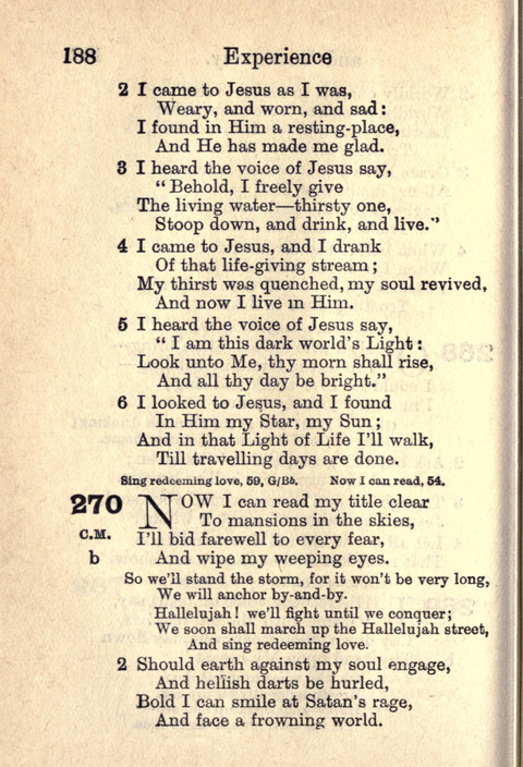 Salvation Army Songs page 188