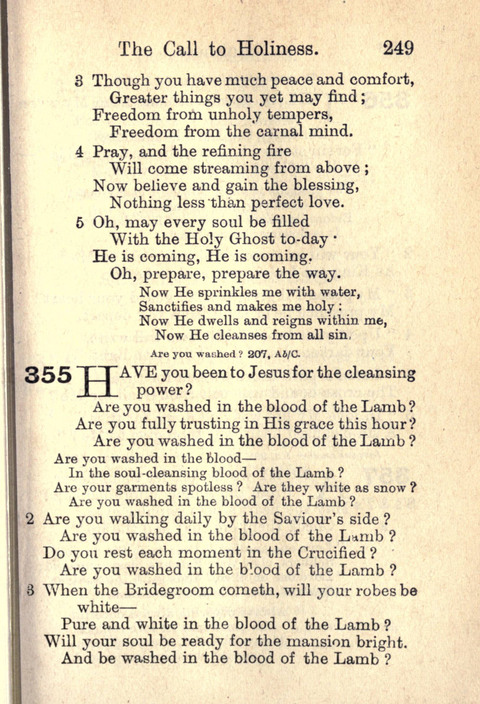 Salvation Army Songs page 249