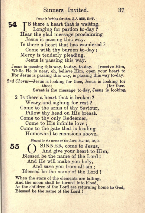 Salvation Army Songs page 37