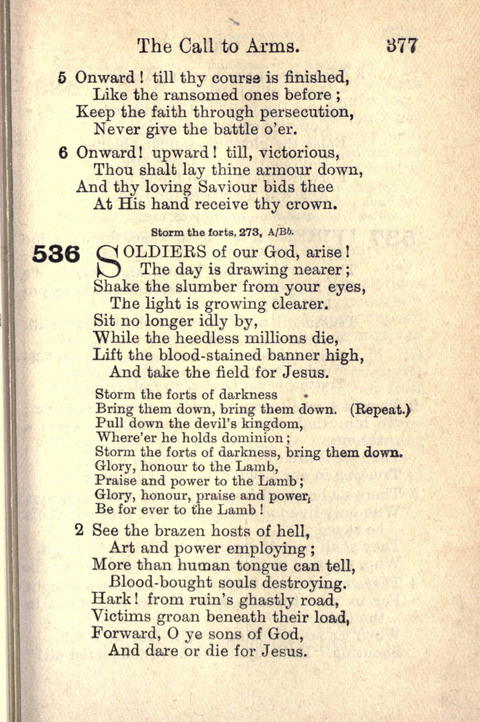 Salvation Army Songs page 377