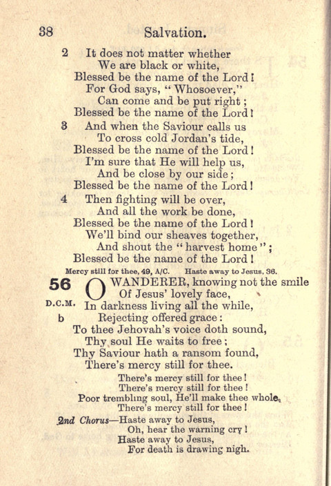 Salvation Army Songs page 38