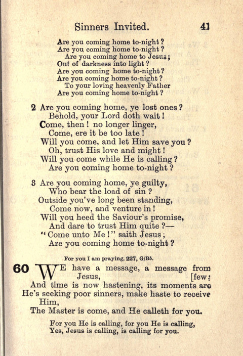 Salvation Army Songs page 41