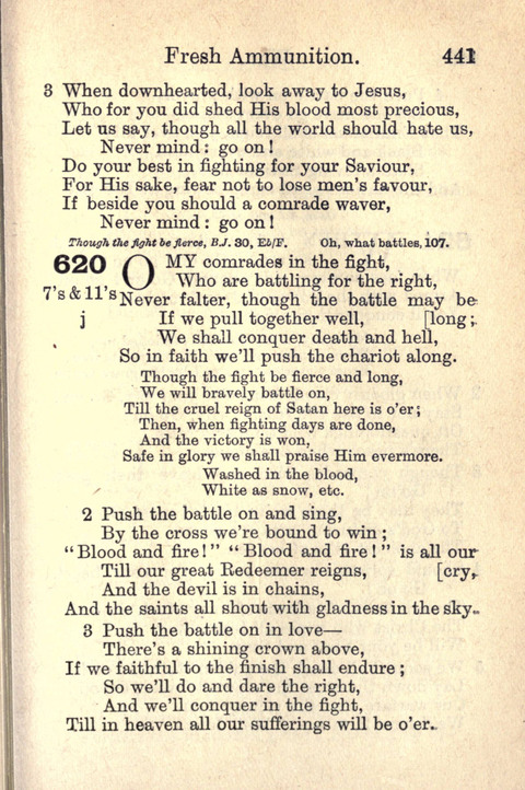 Salvation Army Songs page 441