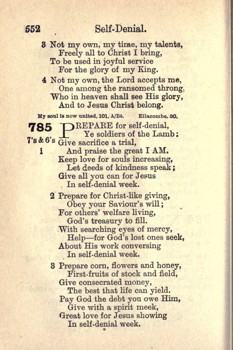 Salvation Army Songs page 552