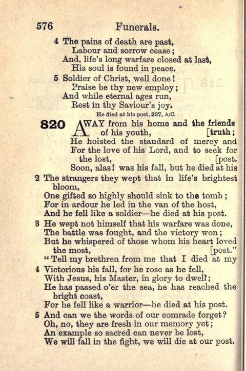 Salvation Army Songs page 576