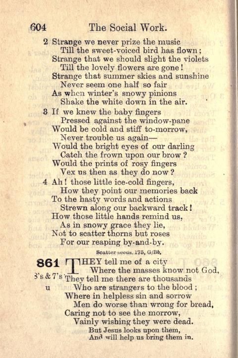 Salvation Army Songs page 604