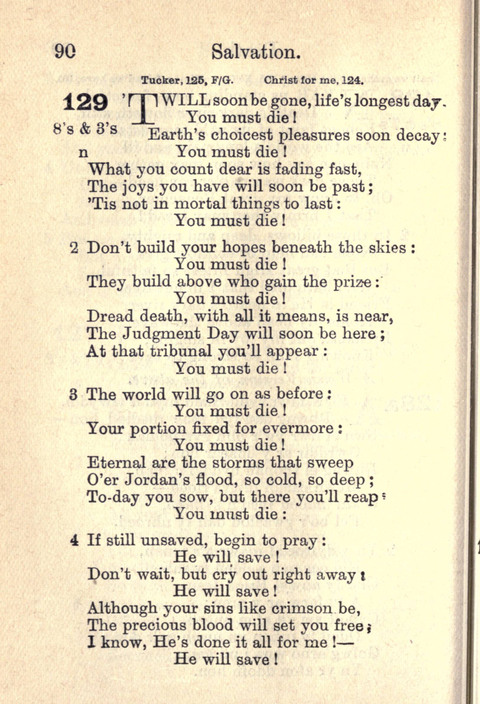 Salvation Army Songs page 90