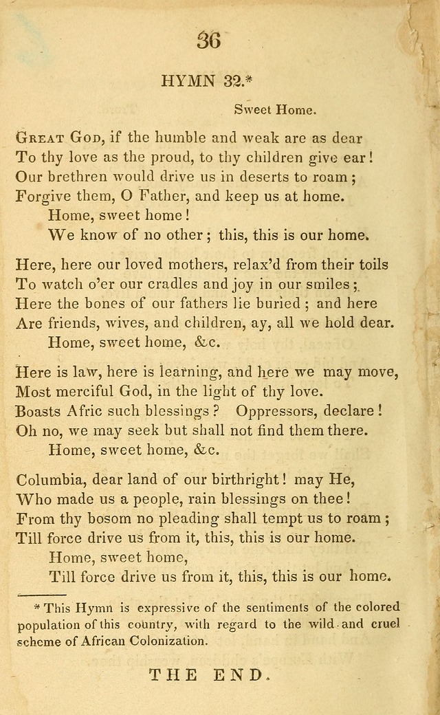 A Selection of Anti-Slavery Hymns: for the use of the friends of emancipation page 26