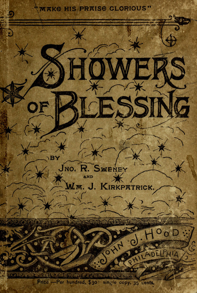 Showers of Blessing page cover