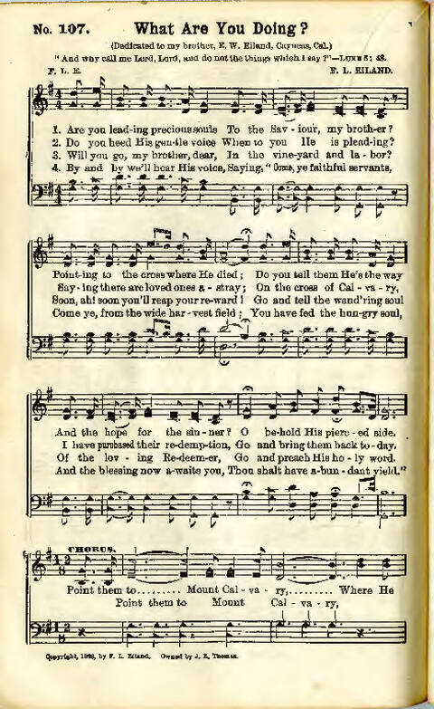 Song Crown: a new compilation of sweet gospel songs page 110