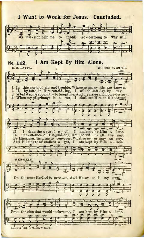 Song Crown: a new compilation of sweet gospel songs page 115