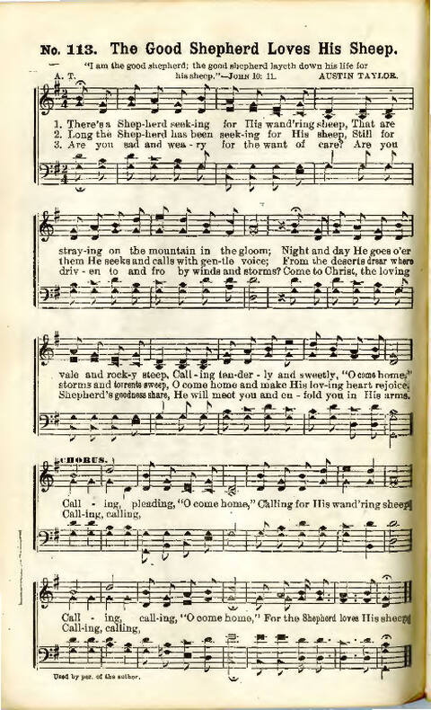 Song Crown: a new compilation of sweet gospel songs page 116