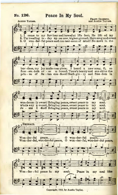 Song Crown: a new compilation of sweet gospel songs page 128