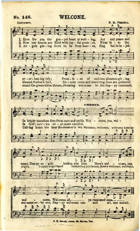 Song Crown: a new compilation of sweet gospel songs page 151