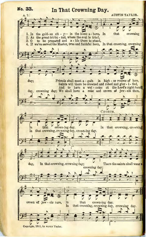 Song Crown: a new compilation of sweet gospel songs page 34