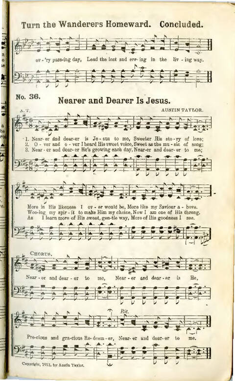 Song Crown: a new compilation of sweet gospel songs page 37