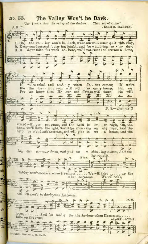 Song Crown: a new compilation of sweet gospel songs page 55