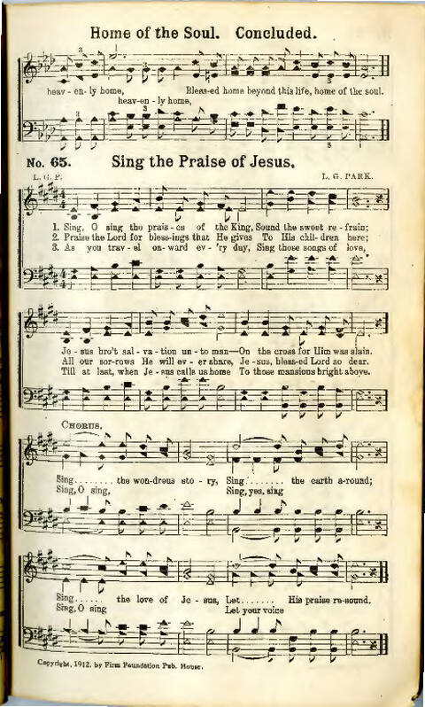 Song Crown: a new compilation of sweet gospel songs page 67