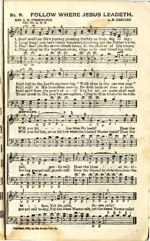 Song Crown: a new compilation of sweet gospel songs page 9