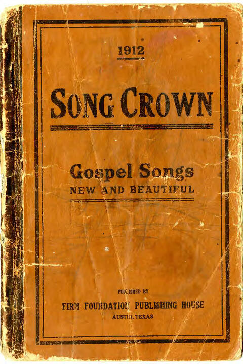 Song Crown: a new compilation of sweet gospel songs page cover