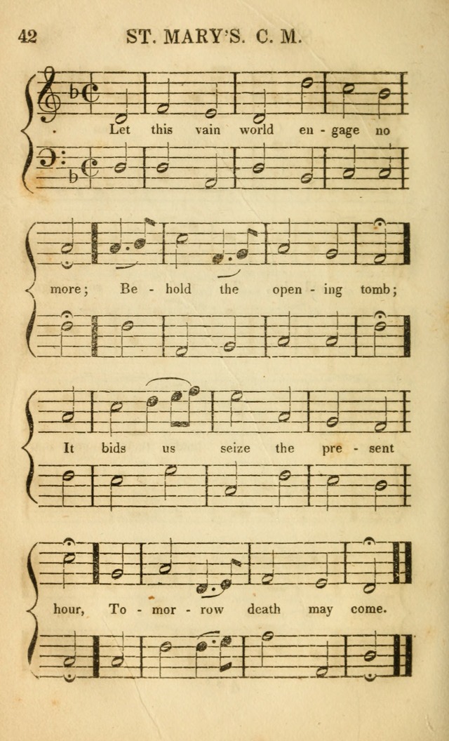 Supplement to the Christian lyre: containing more than one hundred psalm tunes, such as are most used in churches of all denominations page 51