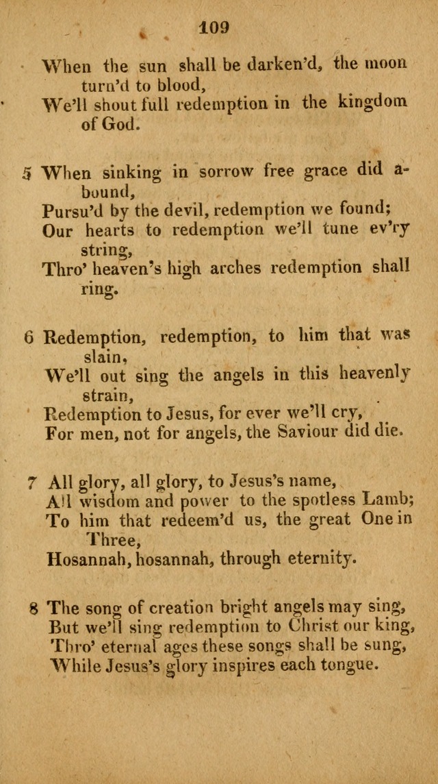 Social and Campmeeting Songs For the Pious (4th ed.) page 109