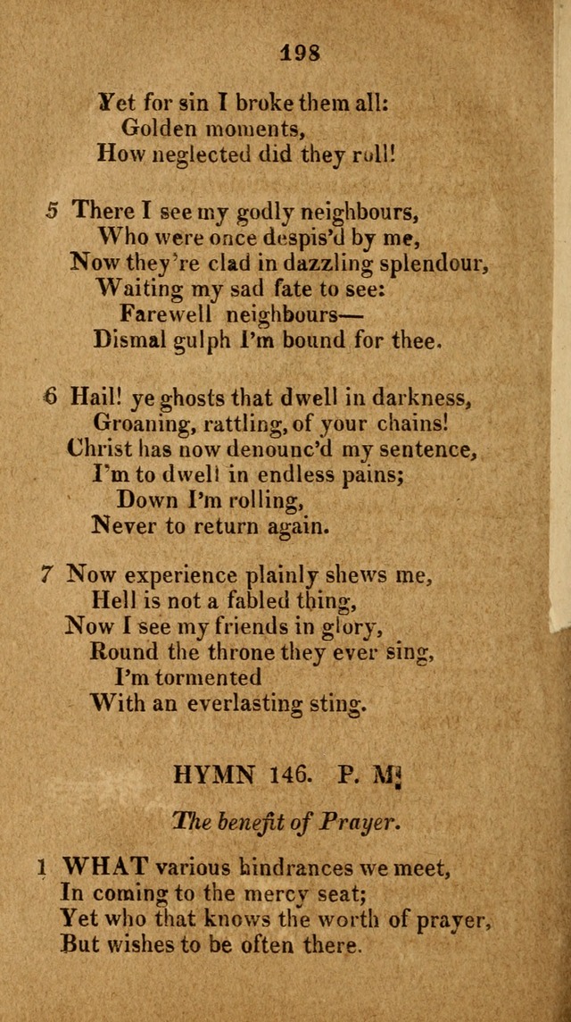 Social and Campmeeting Songs For the Pious (4th ed.) page 198
