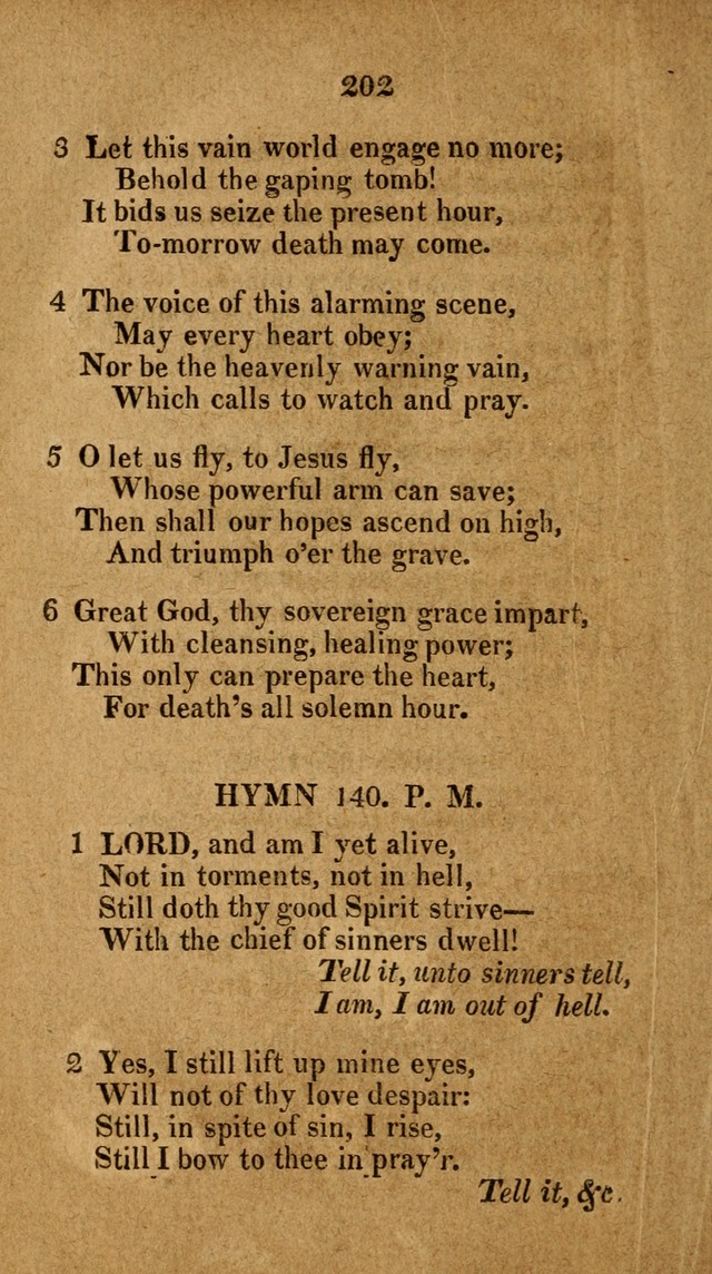 Social and Campmeeting Songs For the Pious (4th ed.) page 202